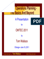 Sales & Operations Planning - The Basics and Beyond