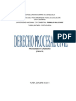 Derecho Procesal Civil Venezolano