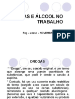 Drogas e Alcool No Trabalho