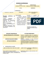 Sesiones de Aprendizaje: 36002 Huancavelica VI/ 6° Matemática 10/08/2023