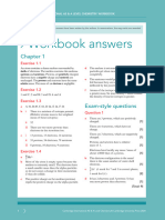 Chemistry Workbook Answers AS - A Level