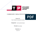 Comprensión y Redacción de Textos II Informe de Recomendacion