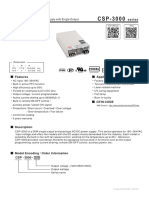 CSP 3000 Spec