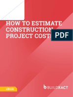 Ebook - How To Estimate Construction Project Costs - NA