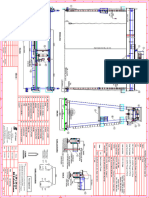 GA Drawing of 7.5T X 36mtr X (8+30) 38mtr DG Goliath Crane