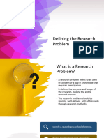 02.defining The Research Problem