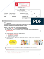 COSMO A2-2 Test Final French