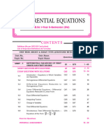 Maths Differential Equations Sia