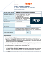 2023-2024 Fall HRM Assessment Brief