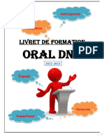 Livret de Formation - Oral DNB À Modifier