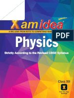 Xam Idea Physics Class 12 2023 Edition