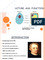 Cell Structure and Function