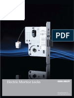 Electric Mortice Locks Catalogue