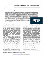 Oke - Assessment of Social Skills in Students With EBD