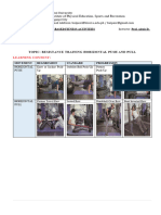 Horizonatal Push and Pull Handout