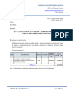 Cotización de Servicio de Cambio de Porta Electrodo en El Horno de Fusion de Vidrio