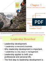 Who Is A Leader and What Skills Do Leaders Need?: Part One: Individuals As Leaders