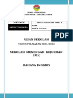 Soal Bahasa Inggris - Paket A