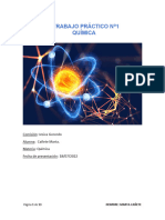 Trabajo Práctico N°1 Quimica