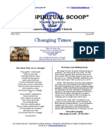 The Spiritual Scoop - Issue #8 - Help Change