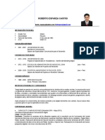 CV de Roberto Esparza