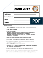 Sasmo 2017 Grade-10