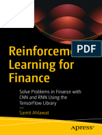 Reinforcement Learning For Finance Solve Problems in Finance With CNN and RNN Using The TensorFlow Library (Samit Ahlawat) (Z-Library)