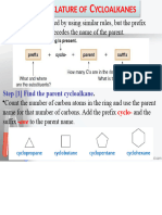 Lecture Cycloalkanes