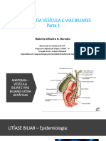 Afecções Da Vesícula e Vias Biliares Parte 1