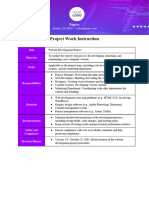 Project Work Instruction Template