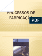 Processos de Fabricação Aula 1