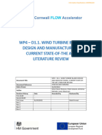 CFAR OC 020 31032022 Wind Turbine Blades Design and Manufacturing Literature ReviewFinal