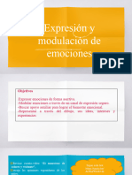 Expresión y Modulación de Emociones