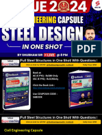 Steel Structures Capsule by Shubham Agarwal Sir Testbook