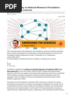 K Srinath Reddy On National Research Foundation Energising The Sciences