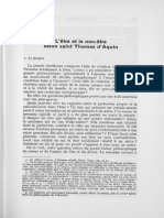 COURTES Pierre-Ceslas - L'Être Et Le Non-Être Selon S. Thomas D'aquin (RT 1966)