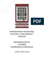 Programación EE (2023-24) - GUITARRA