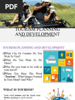 Tourism Planning and Development: Prepared By: Ms. Ame-Fil Love Magdaraog, MSHRM