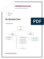 (Part-2) Exception Handling