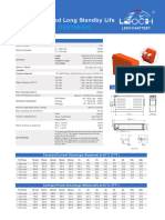 Leoch PLH190FT Data