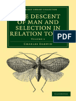 Charles Darwin The Descent of Man and Selection in Relation To Sex For Students