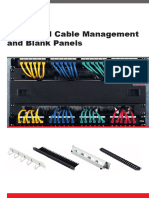 Lande Horizontal Cable Managemets and Blank Panels