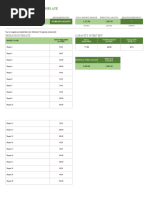 Workforce Capacity Planning Template Excel