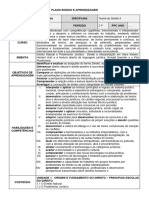 TEORIA DO DIREITO II - EMENTA - 2º Período