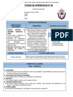 3a - Sesion de Aprendizaje - 9 - E2