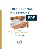 Sahi Montessori Cahier Journal Semaine 1 312e6z