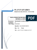 Projet D'aviculture de Taxby