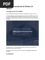 1 Guía de Instalación de Debian 10