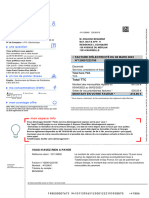 Mes Références: Facture D'Électricité Du 08 Mars 2023