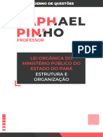 Lei Orgânica Do MPPA - Estrutura e Organização - Professor Raphael Pinho